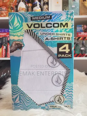 Men Underwear/ Singlets Medium 4 Pack by Volcom