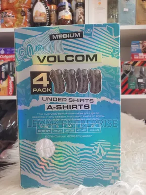 Men Underwear/ Singlets Medium 4 Pack by Volcom