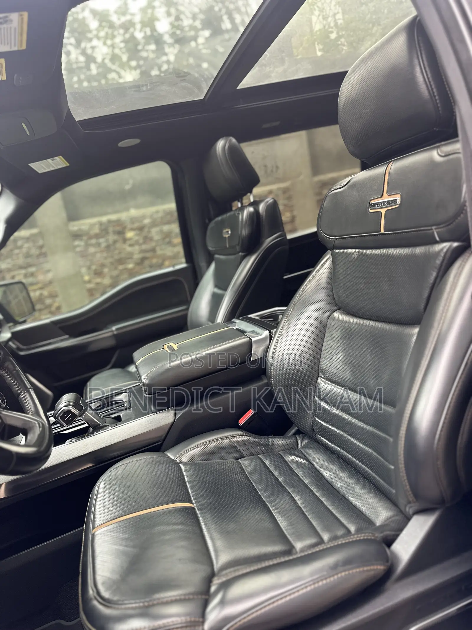 Ford F-150 Platinum 2021 Black