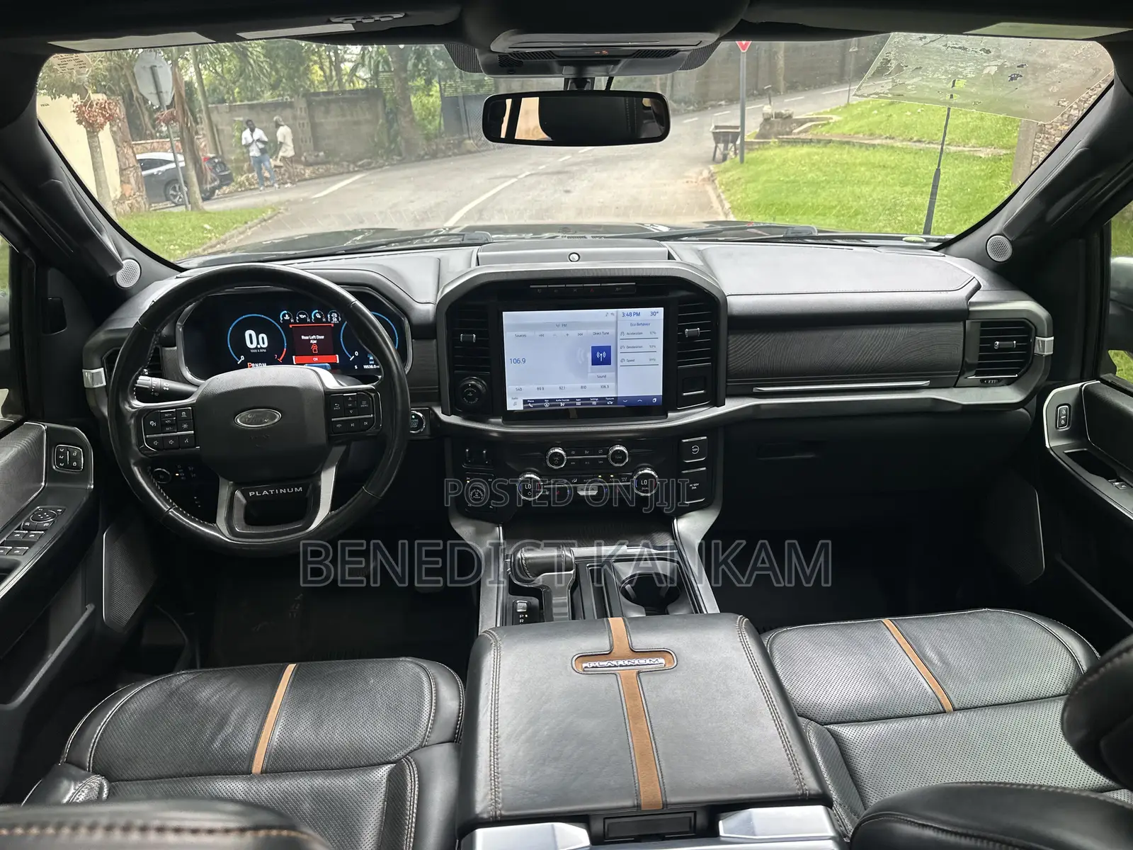 Ford F-150 Platinum 2021 Black