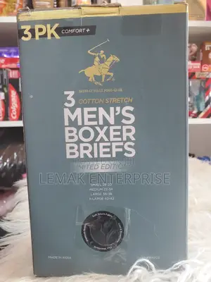 3 Cotton Stretch Men's Boxer
