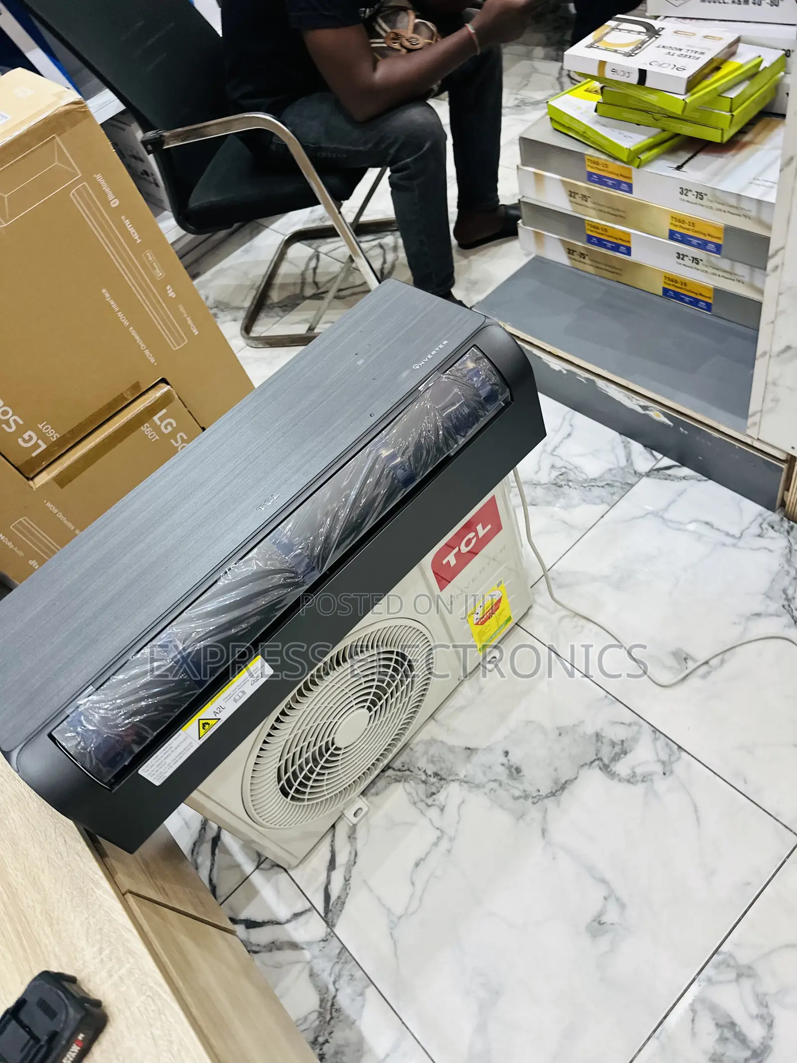 Call and Place Your Order for TCL 1.5hp Inverter Dark Grey