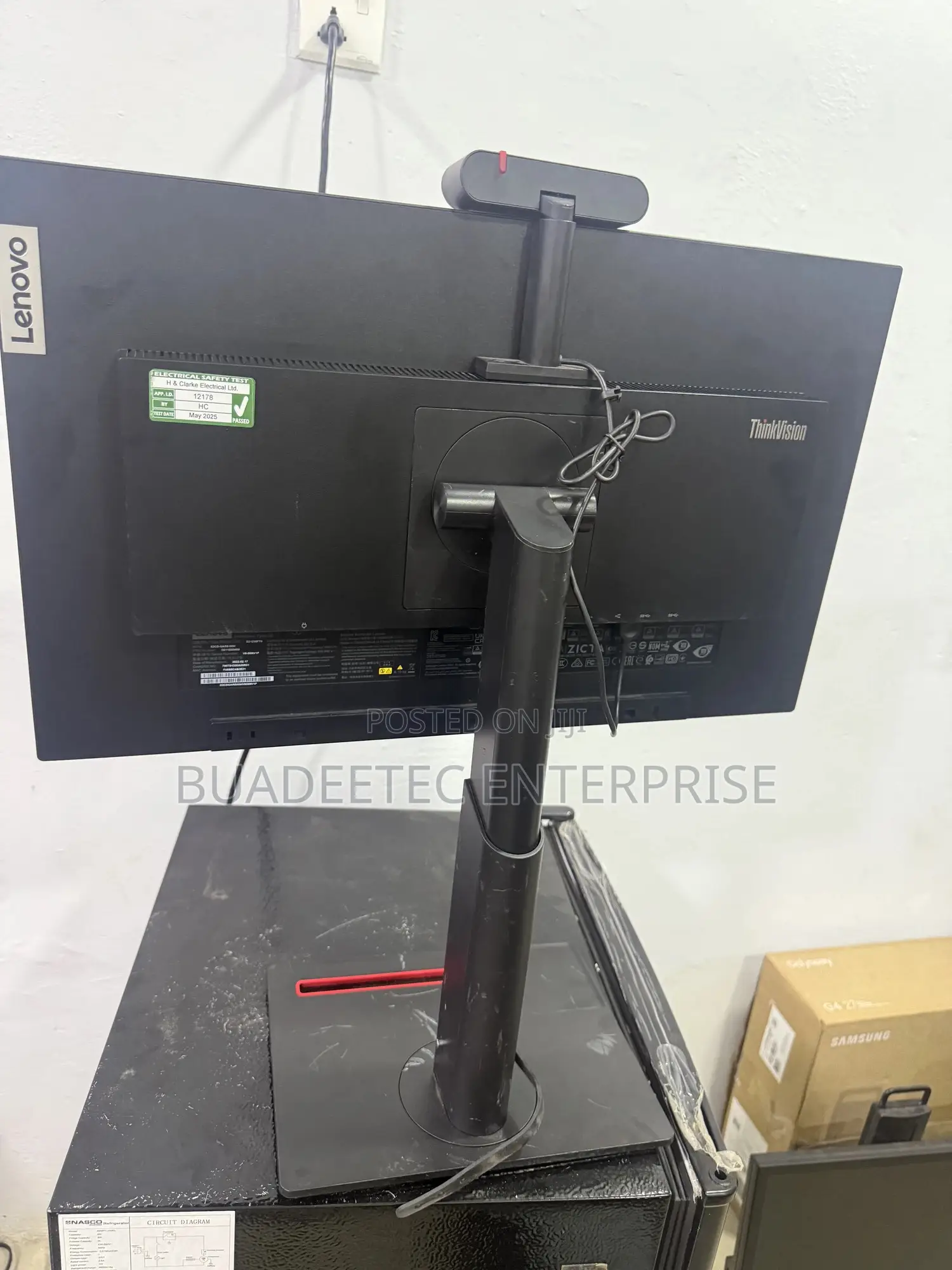 Lenovo Hd T24m-20 Monitor With Webcam