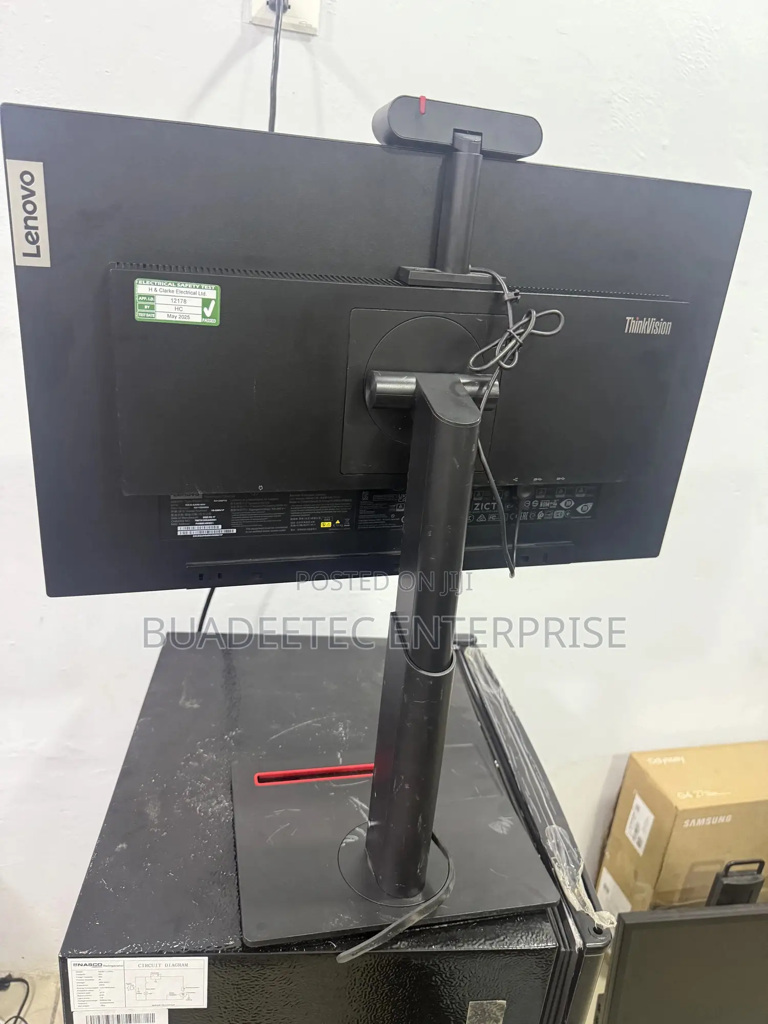 Lenovo Hd T24m-20 Monitor With Webcam