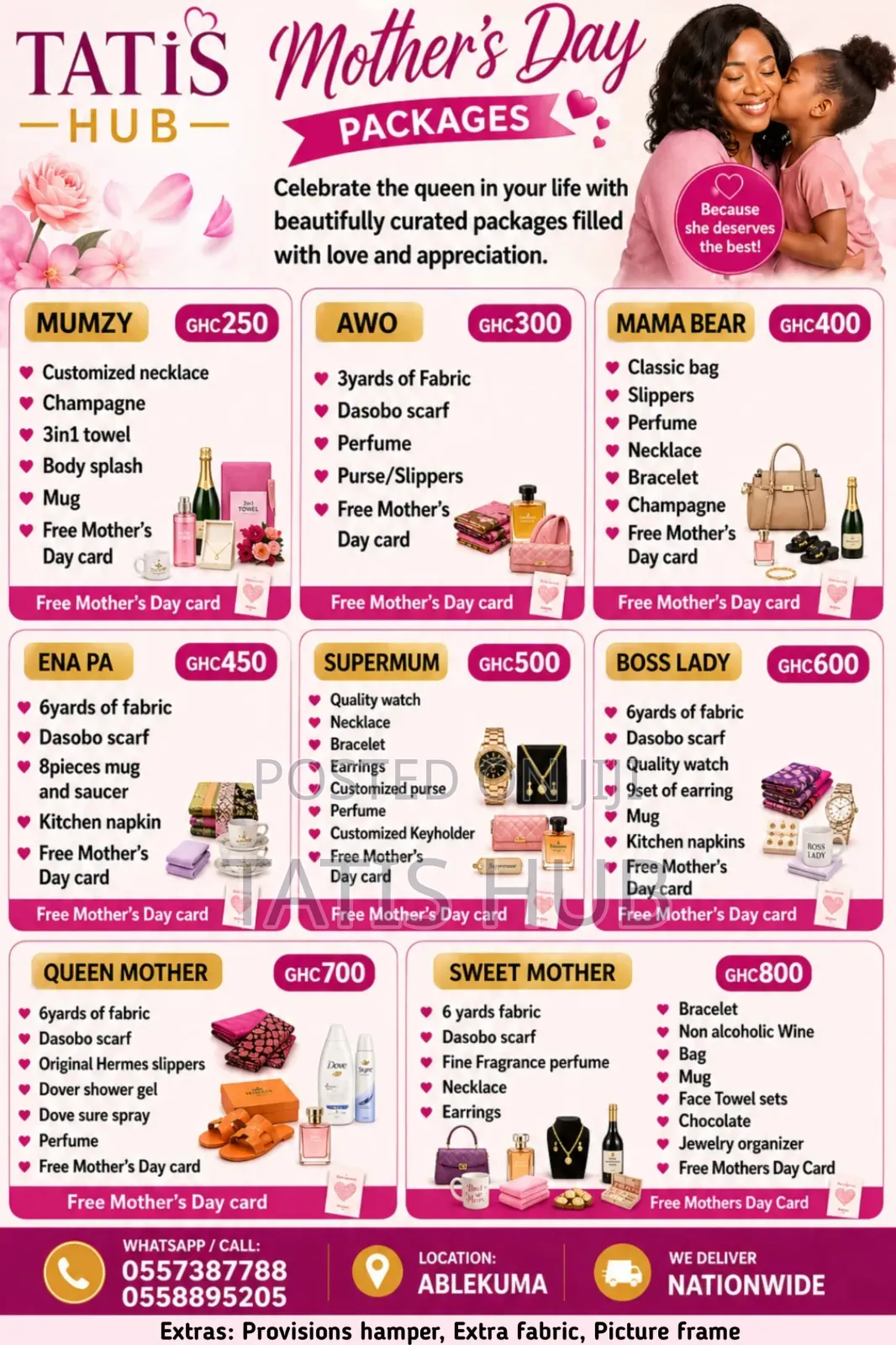 Mother's Day Packages