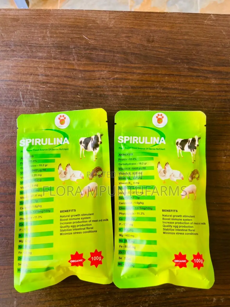 Spirulina Organic Product
