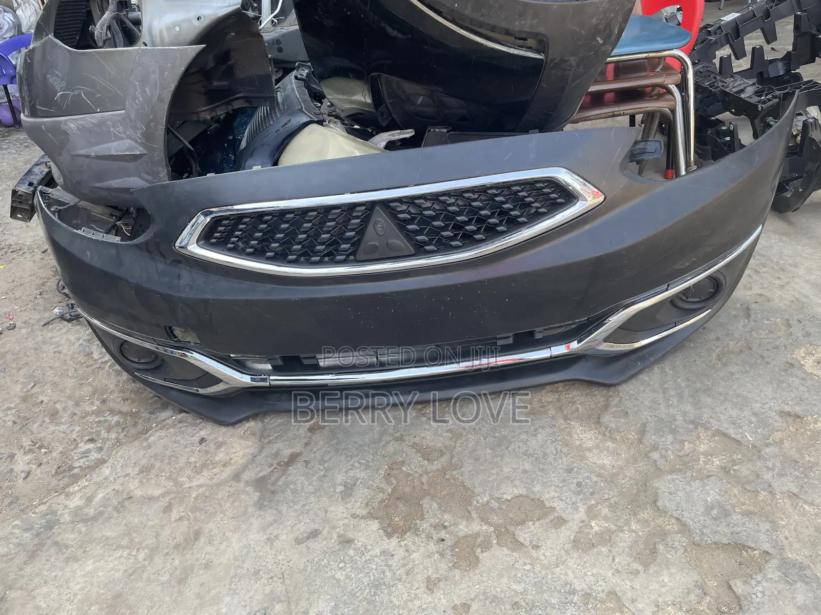 2016-2018 Complete Front Bumper for Mitsubishi Mirage