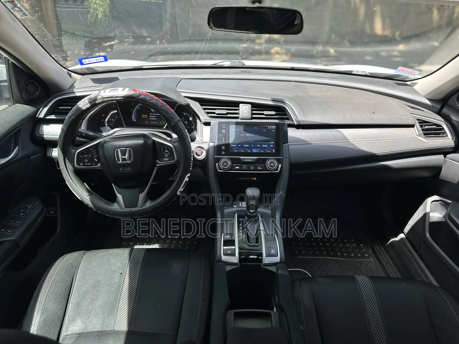 Honda Civic EX 4dr Sedan (2.0L 4cyl) 2017 White