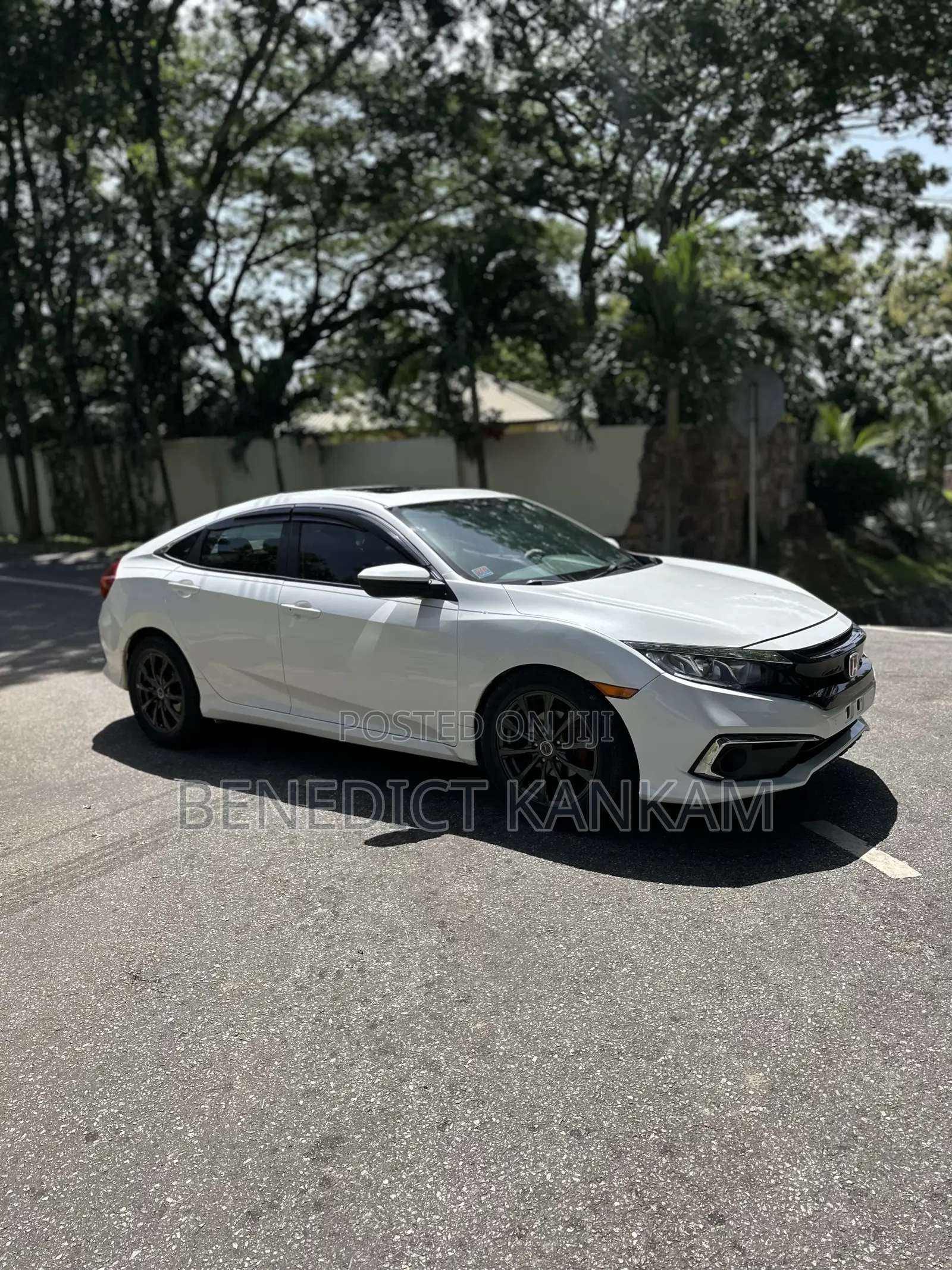 Honda Civic EX 4dr Sedan (2.0L 4cyl) 2017 White