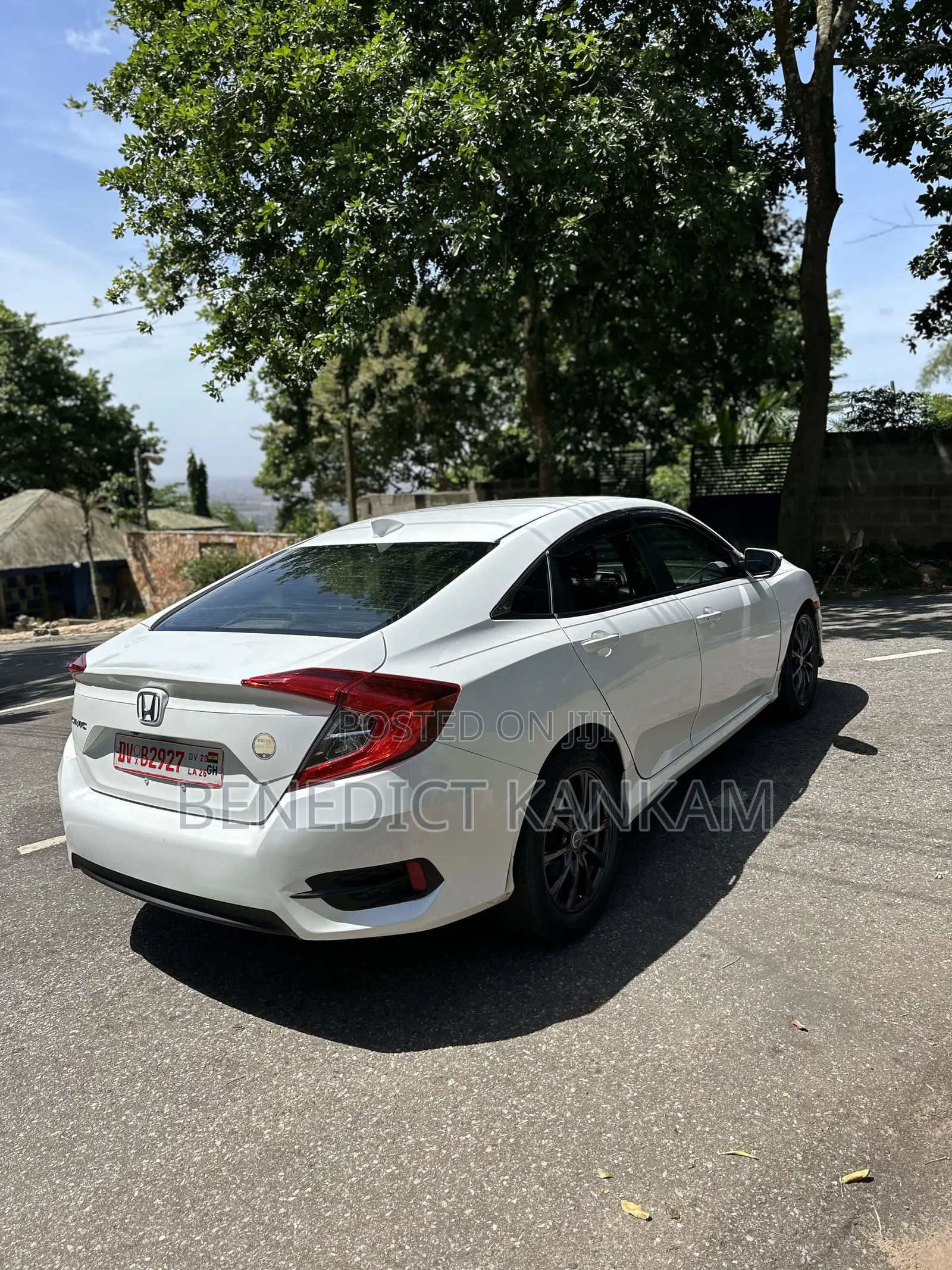 Honda Civic EX 4dr Sedan (2.0L 4cyl) 2017 White