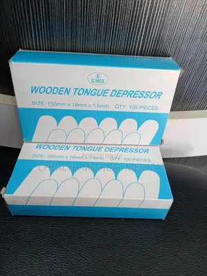 Wooden Tongue Depressor 150×18×1.6mm(100pcs)