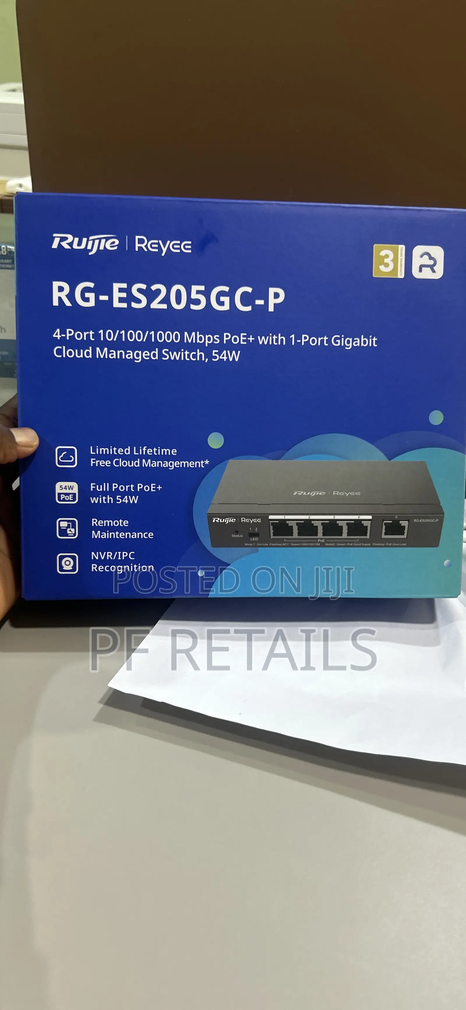 Ruijie 5 Port Switch Rg-Es205gc-P