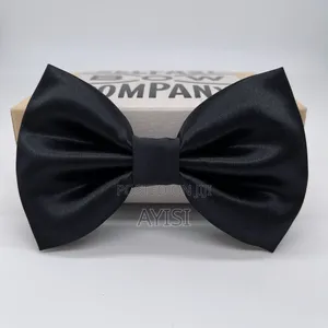 Bowtie, Bow Tie for Weddings Formal and All Event-Black