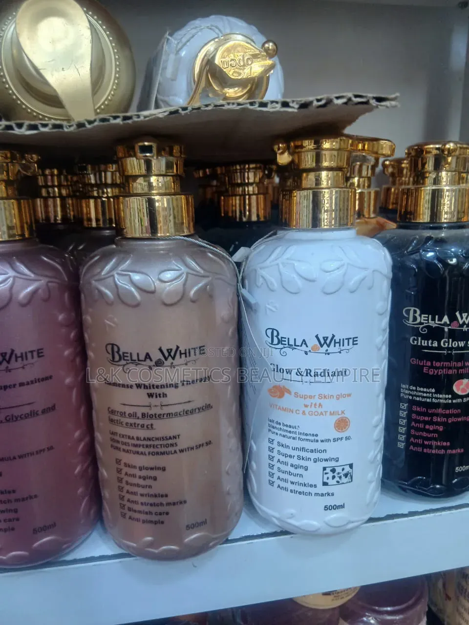 Bella White Body Lotion
