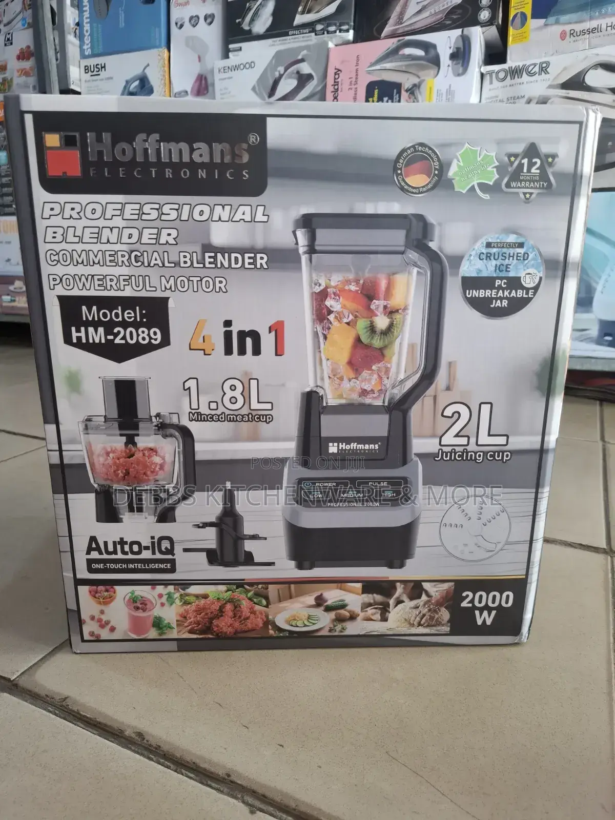 Hoffmans 4in1 Auto-Iq Professional Blender
