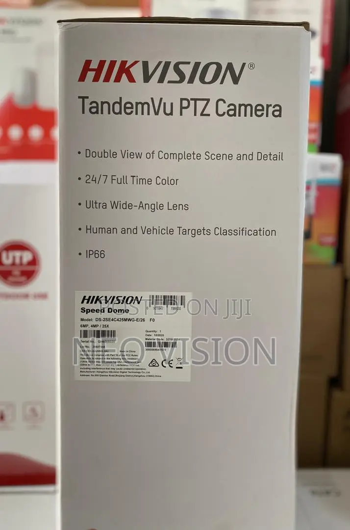 Hikvision Tandemvu 6+4mp Colorvu Ptz(Ds-2se4c425mwg-e/26)