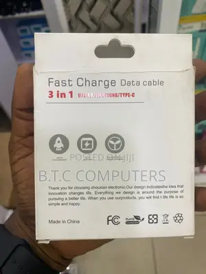 M. M. W 3in1 Fast Charging Cable