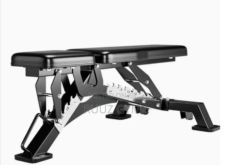 Saw Teeth Adjustable Flat and Stomach Bench