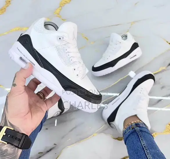 Jordan 3 Retro Fragment White Sneakers