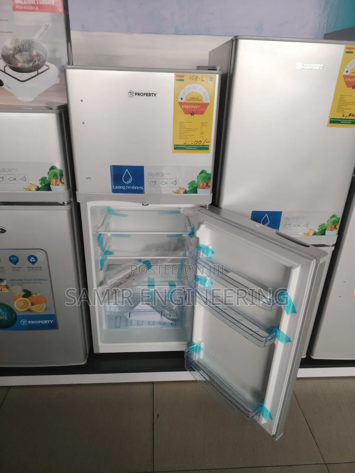 Property 108l Double-Door Refrigerator (Tspr-170tm)