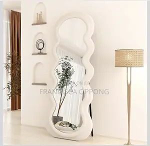Wavy Shaped Full Length Dressing Mirror
