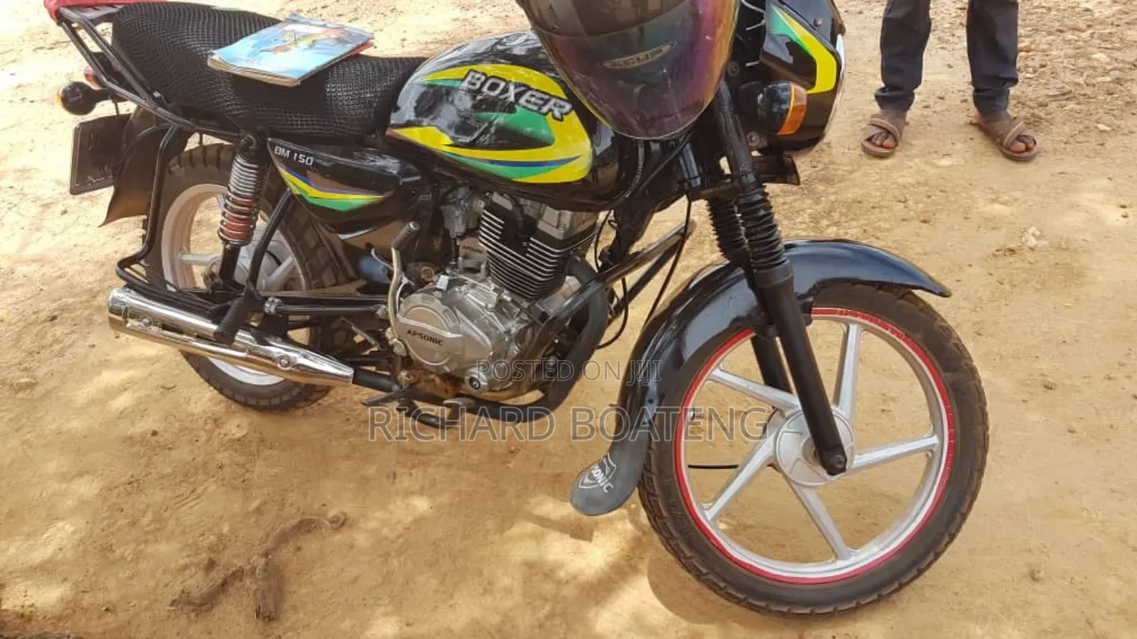 New Bajaj Boxer 150 UG 2025 Black