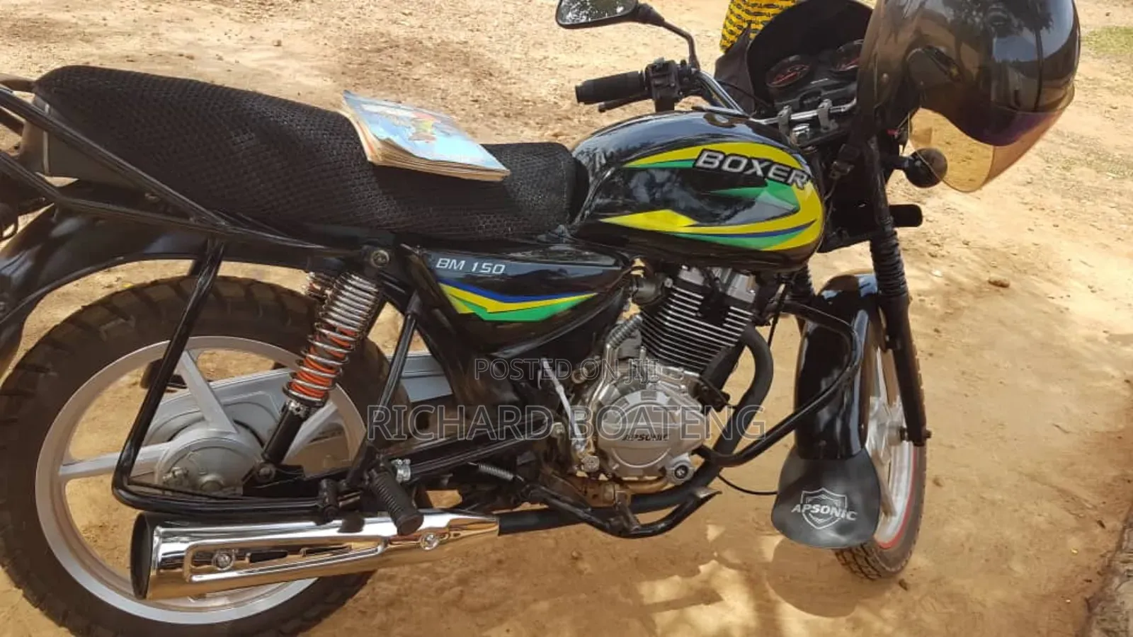 New Bajaj Boxer 150 UG 2025 Black