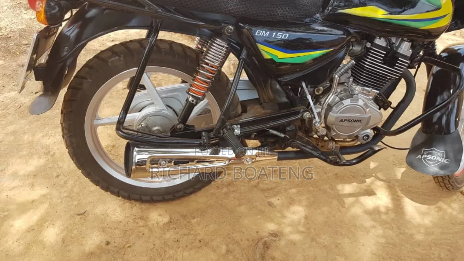 New Bajaj Boxer 150 UG 2025 Black