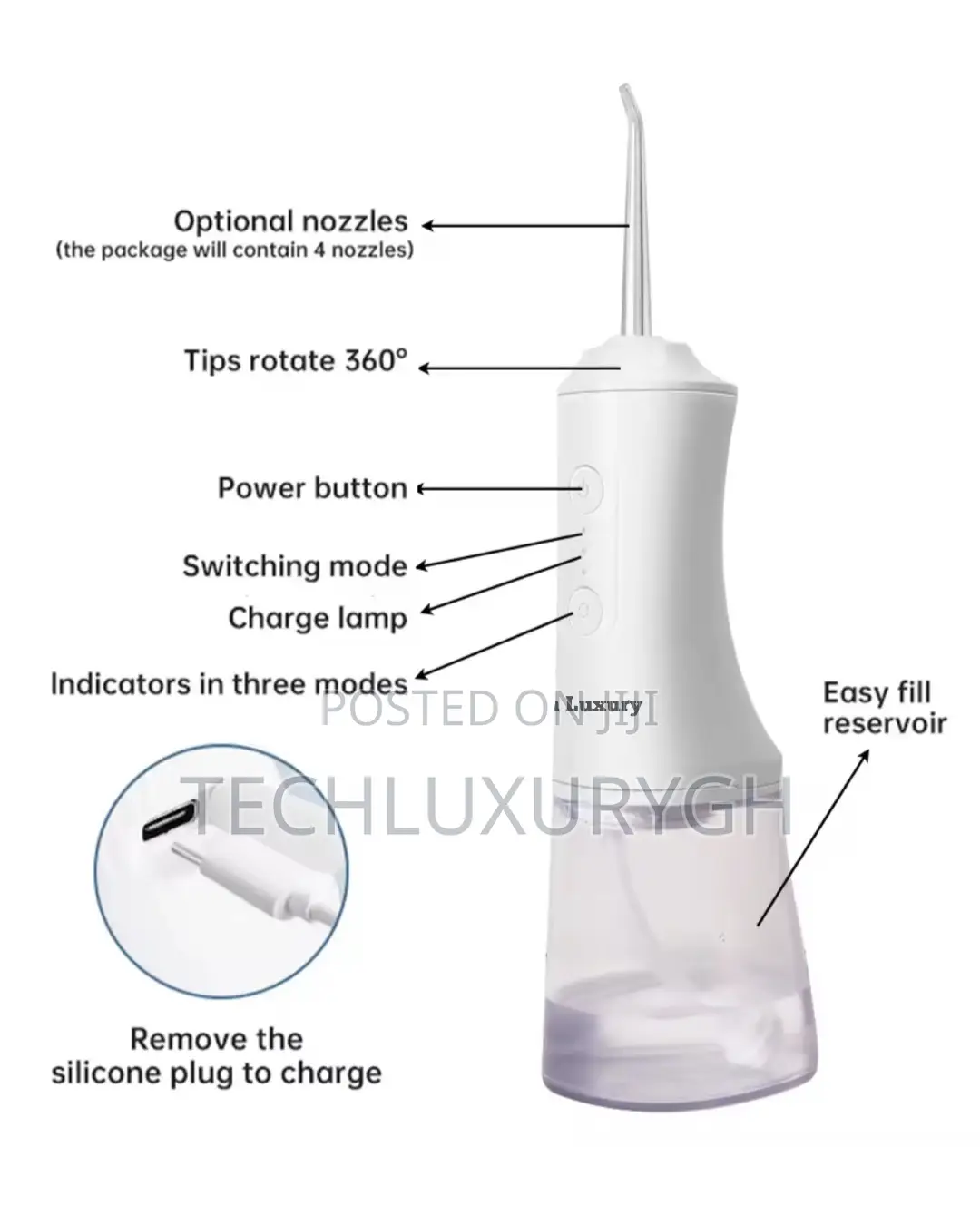 Tech Luxury Premium Water Flosser