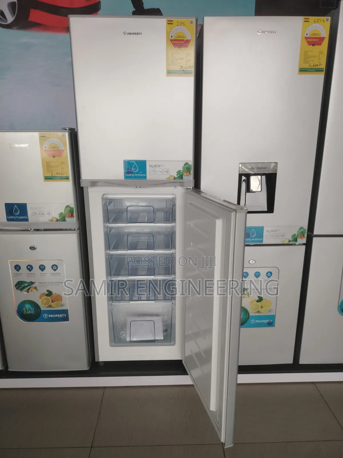 Property 211l Bottom Mount Fridge