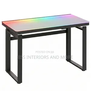 Tresanti Aurora 47” Adjustable Height Desk With Led Lighting