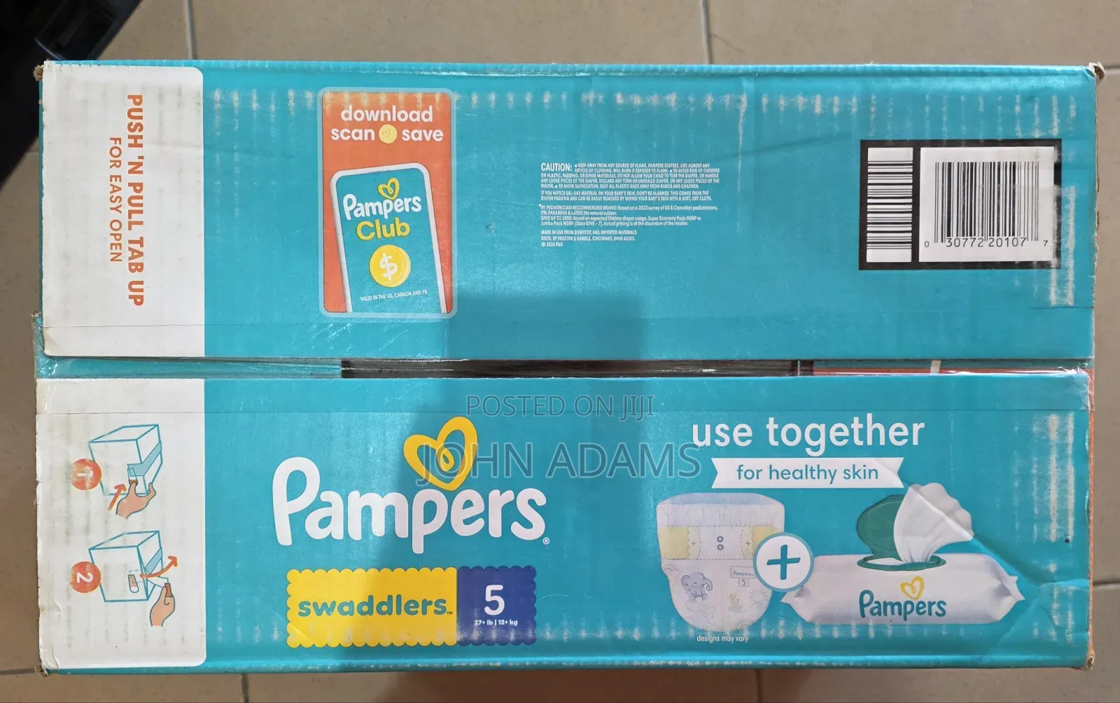 Pampers Swaddlers Size 5 – 144 Diapers | Bonus Pack