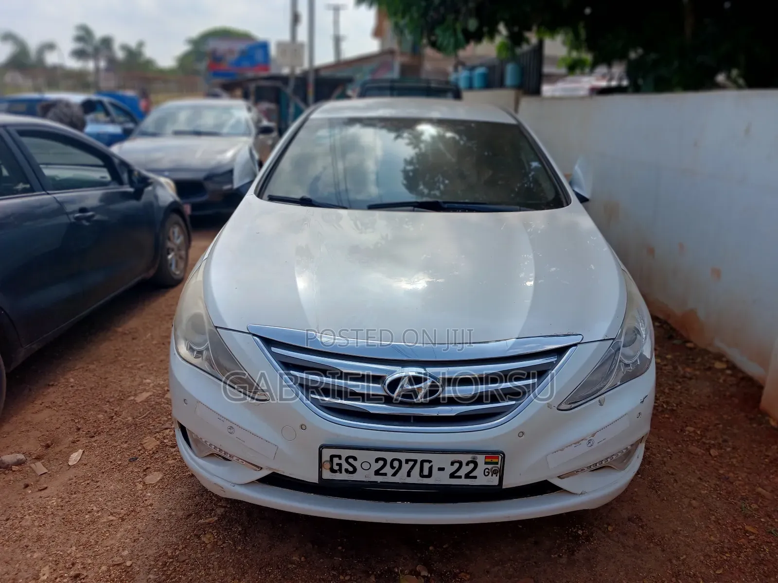Hyundai Santa Fe 2014 White