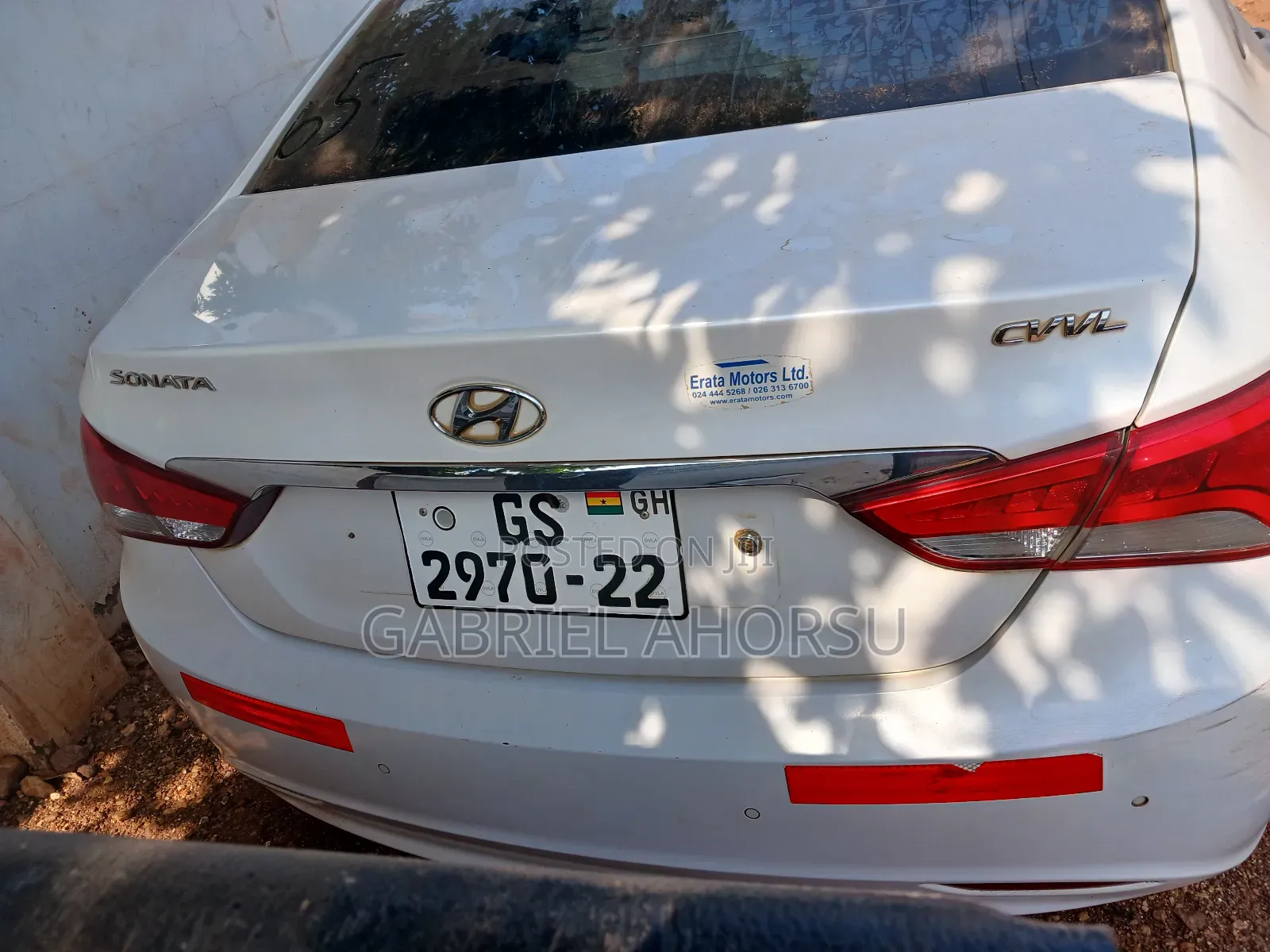 Hyundai Santa Fe 2014 White