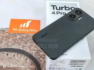 New Xiaomi Redmi Turbo 4 Pro 256 GB Black