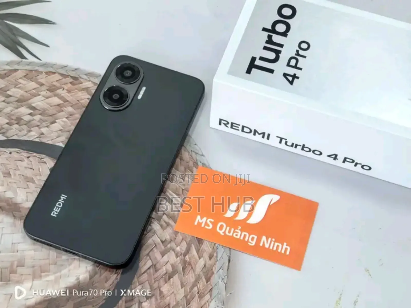 New Xiaomi Redmi Turbo 4 Pro 256 GB Black