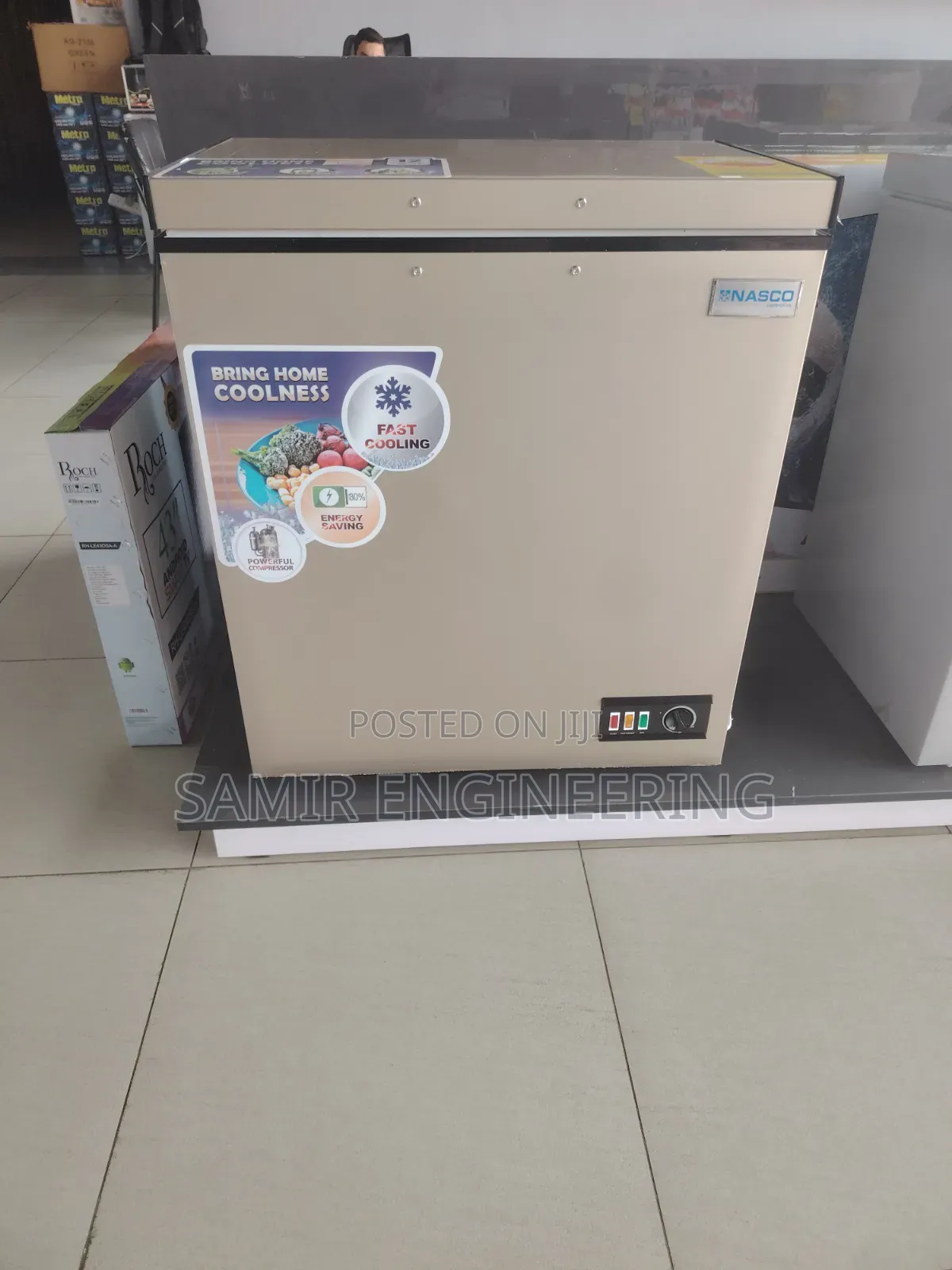 The Nasco 145l/150l Chest Freezer Is a Compact, Energy-Efficient