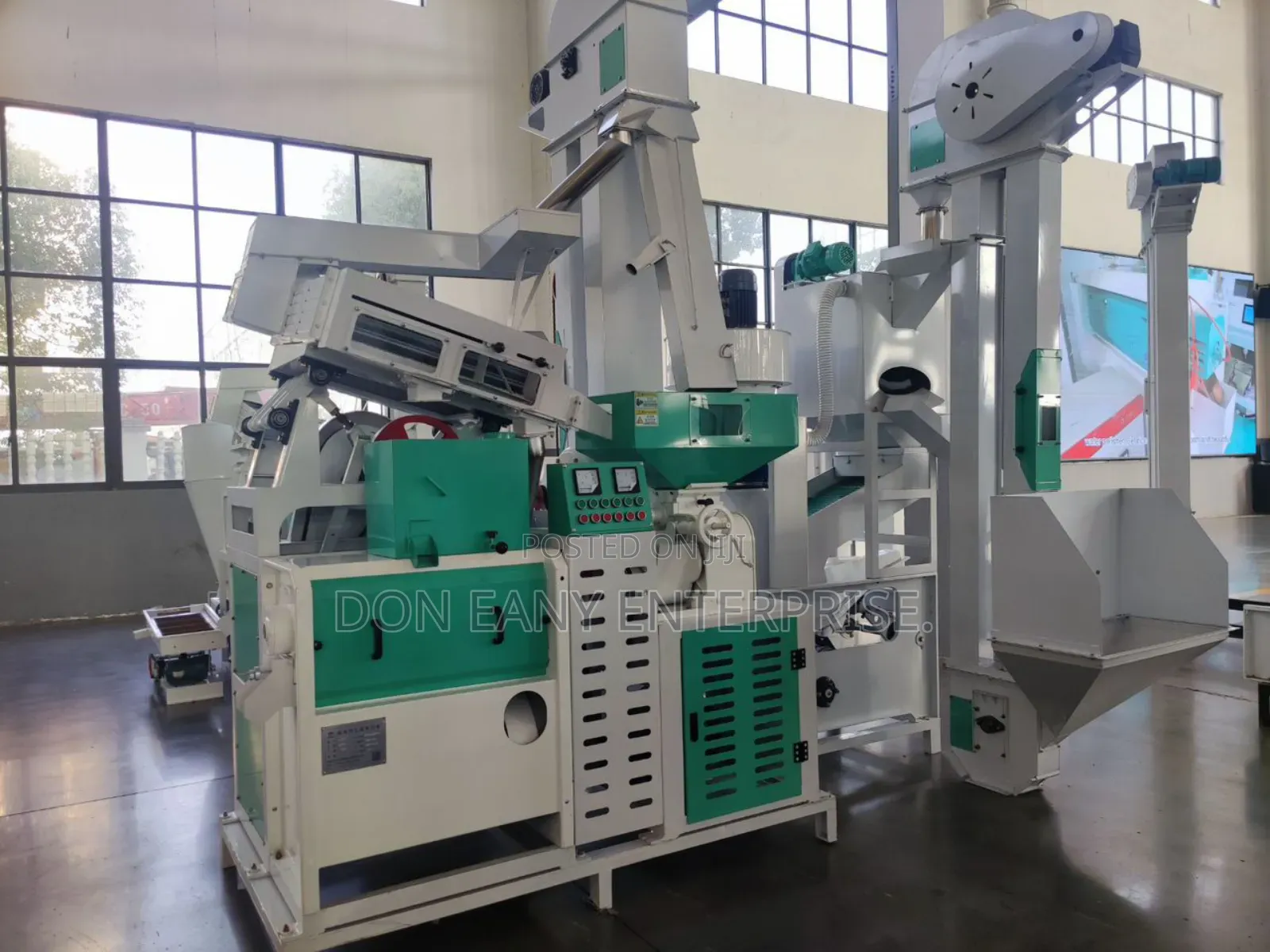 8 in 1 Combined Component Rice Miller.
