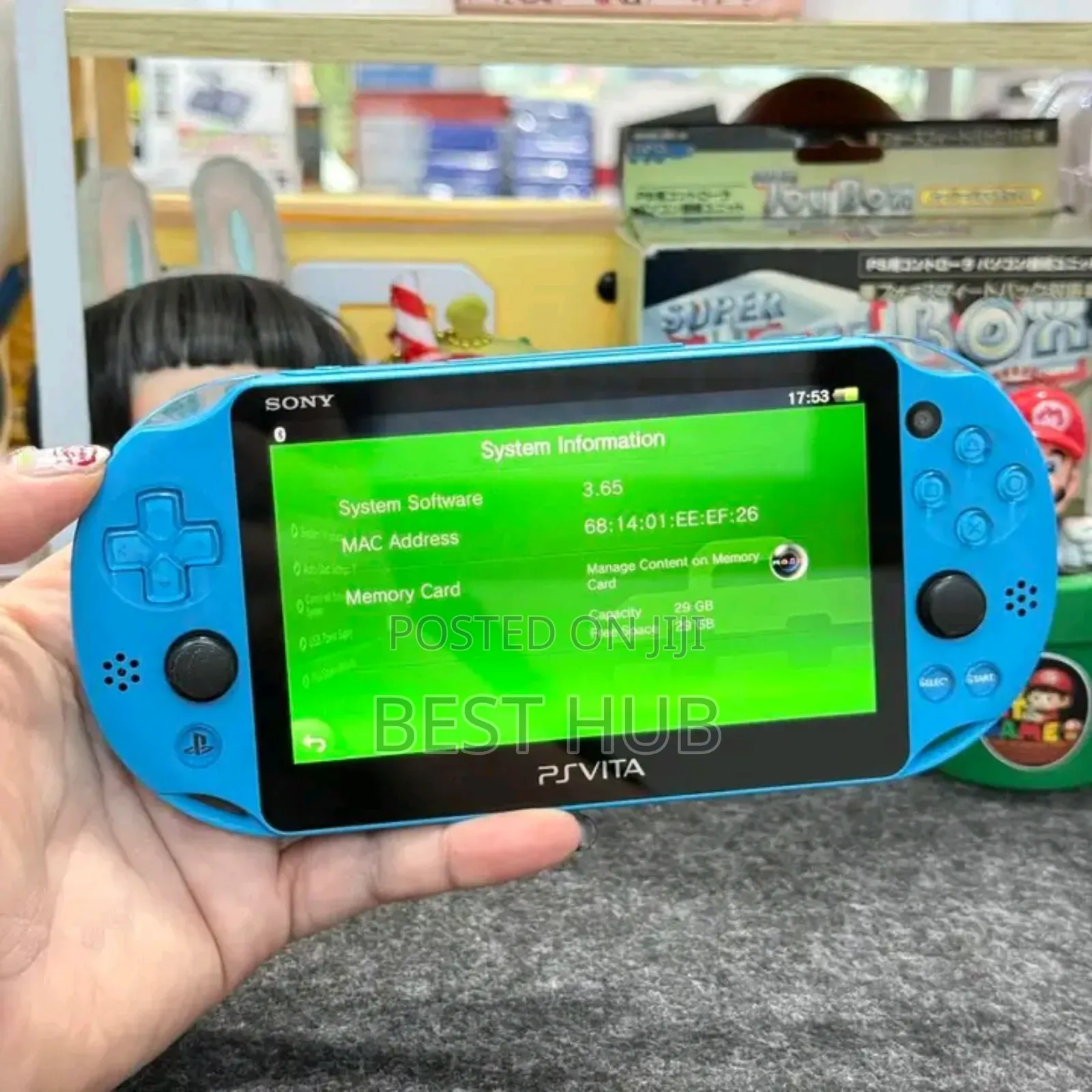 Play Station Vita Blue