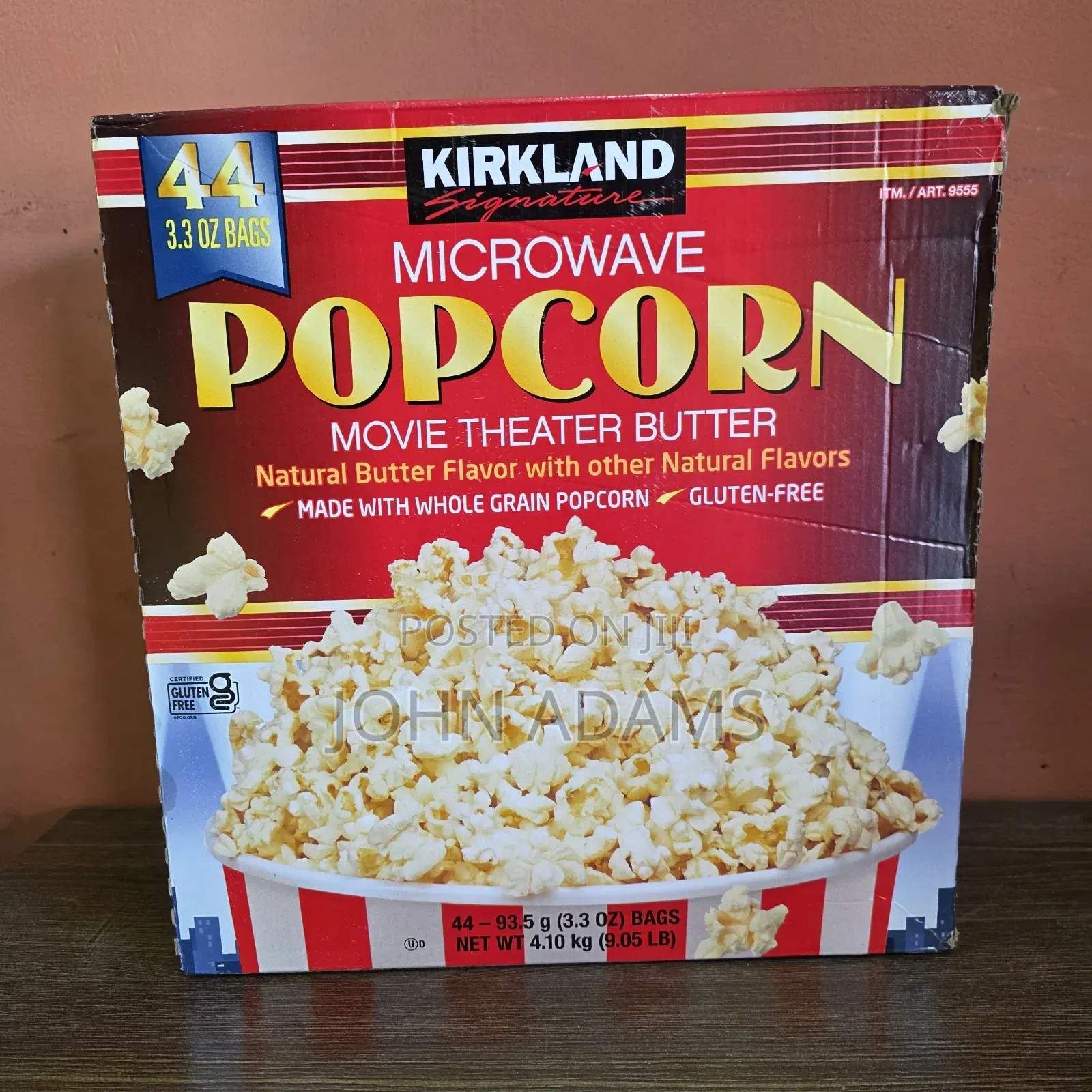 Kirkland Movie Theater Butter Microwave Popcorn 44 Bags