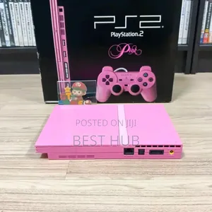 Pink Play Station 2 Slim