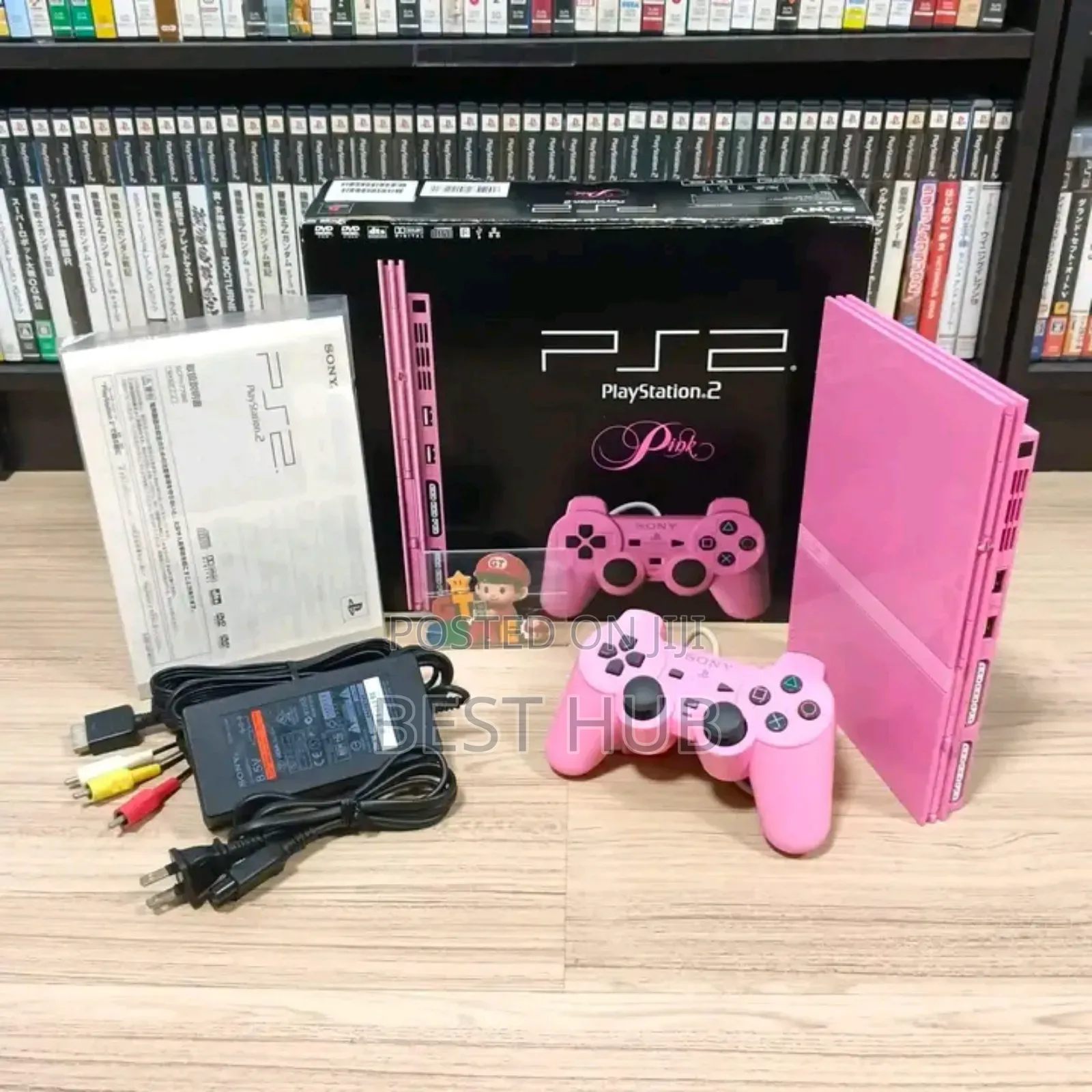 Pink Play Station 2 Slim