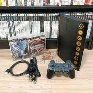 Black Ps3 Slim One Pad