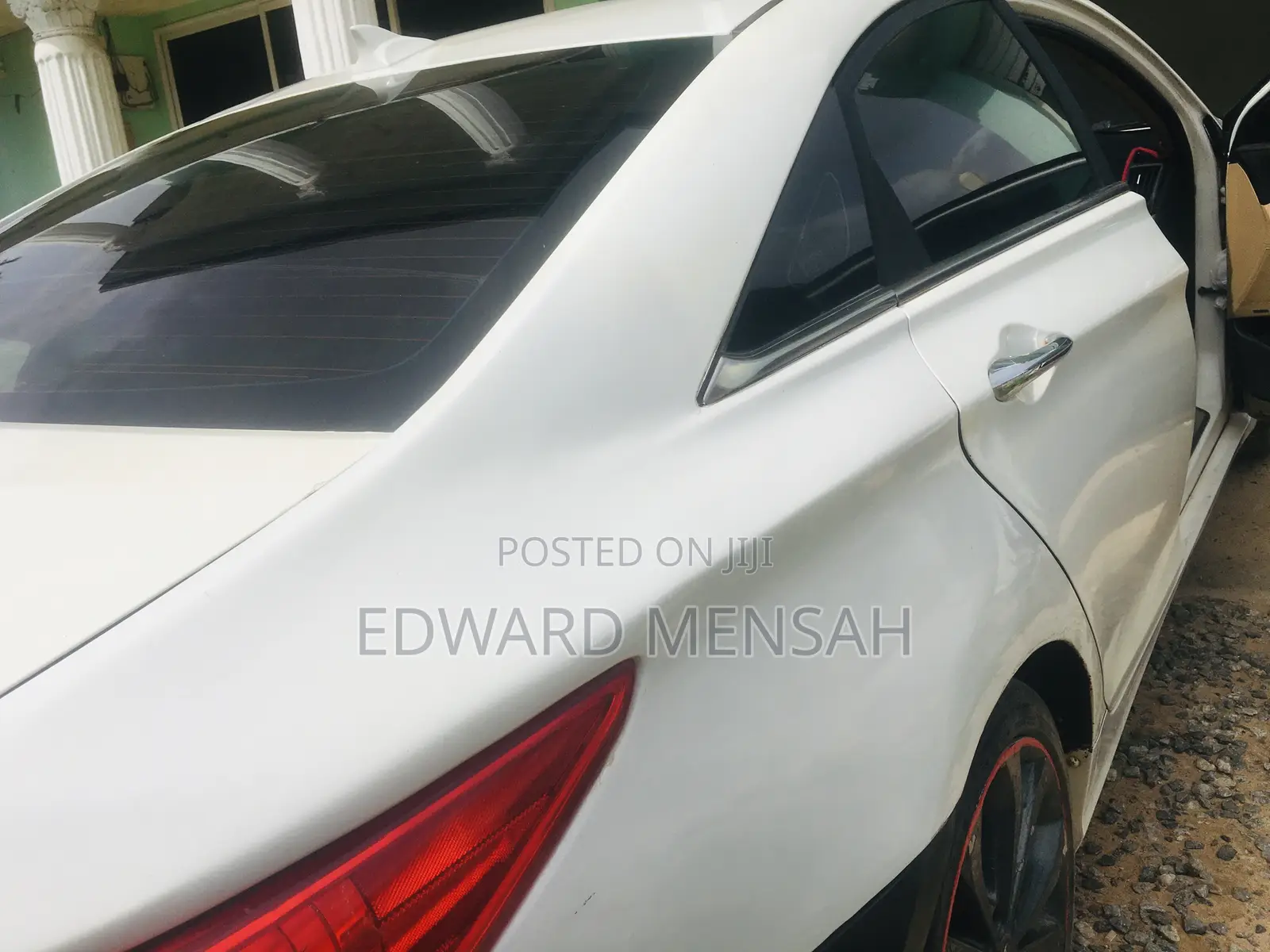 Hyundai Sonata Limited 2.0T Sedan (2.0L 4cyl 6A) 2013 White