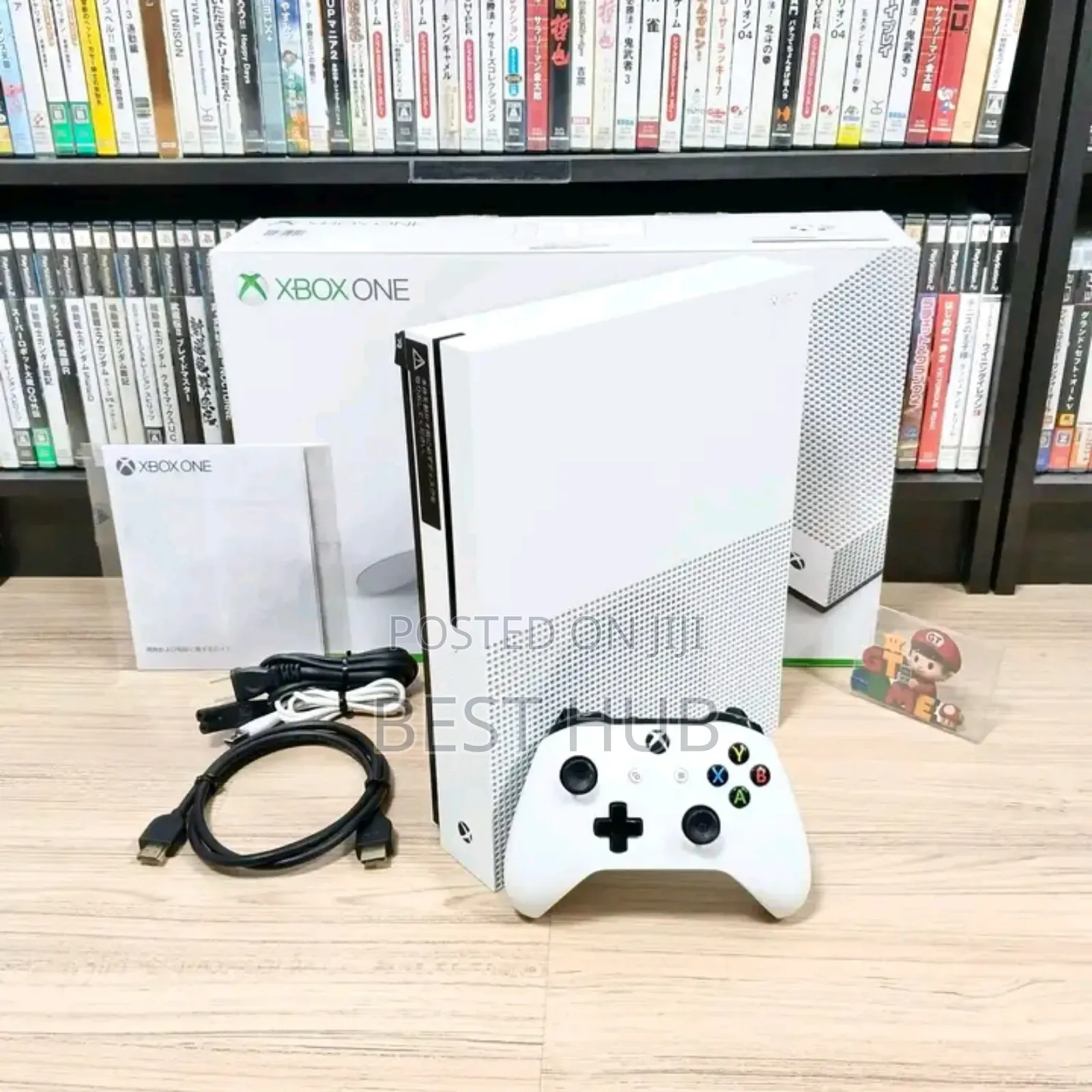 Xbox One White S With 22game