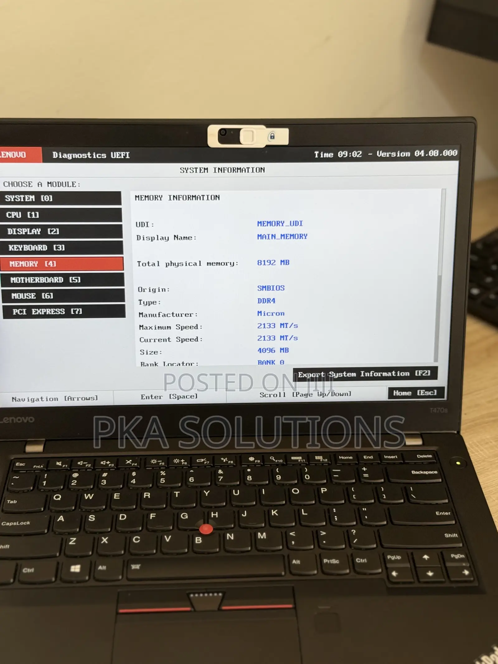 Laptop Lenovo ThinkPad T470s 8GB Intel Core i5 SSD 256GB
