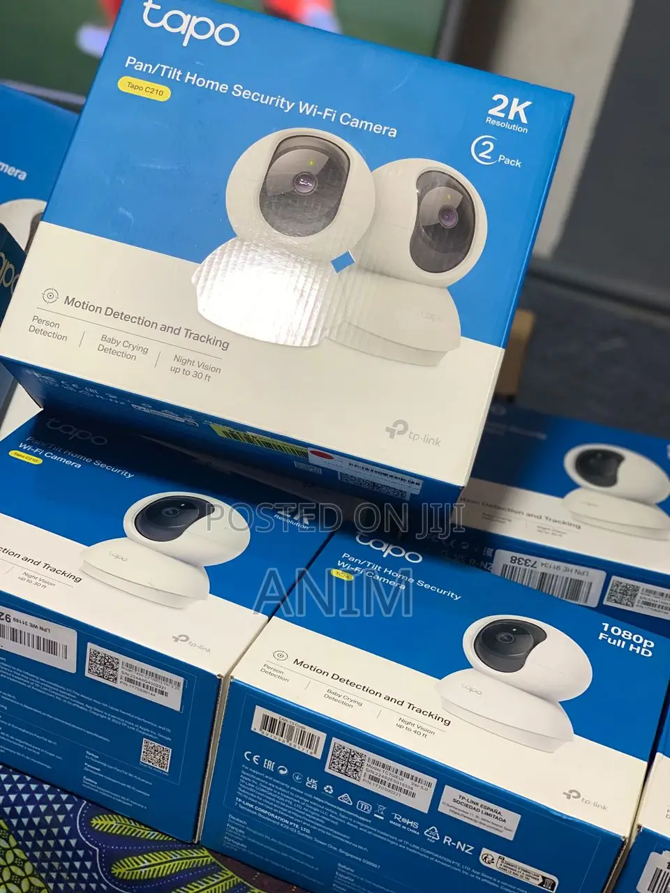 Tp-Link Tapo C210 Pan/Tilt Home Security Wi-Fi Cameras