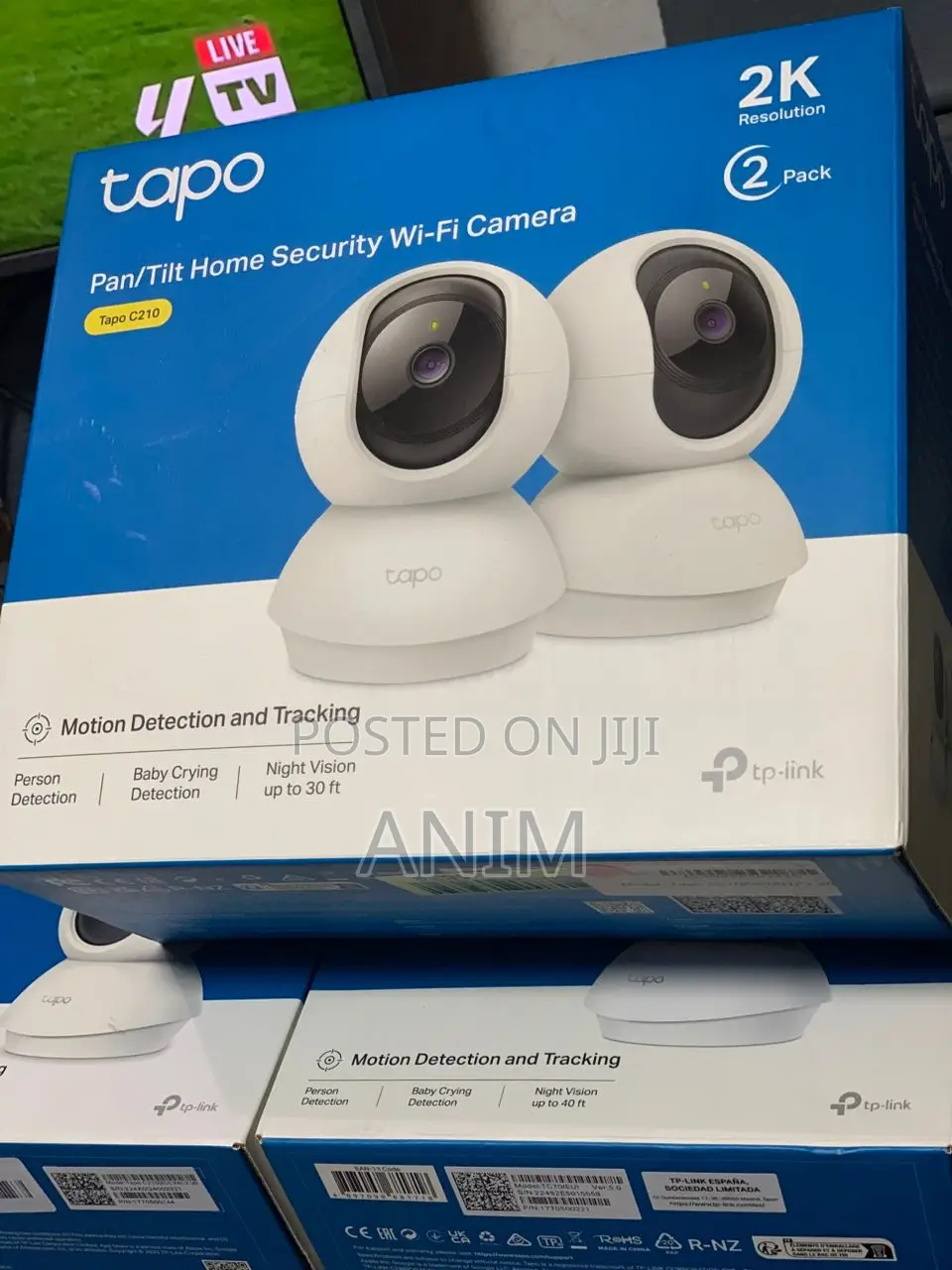 Tp-Link Tapo C210 Pan/Tilt Home Security Wi-Fi Cameras