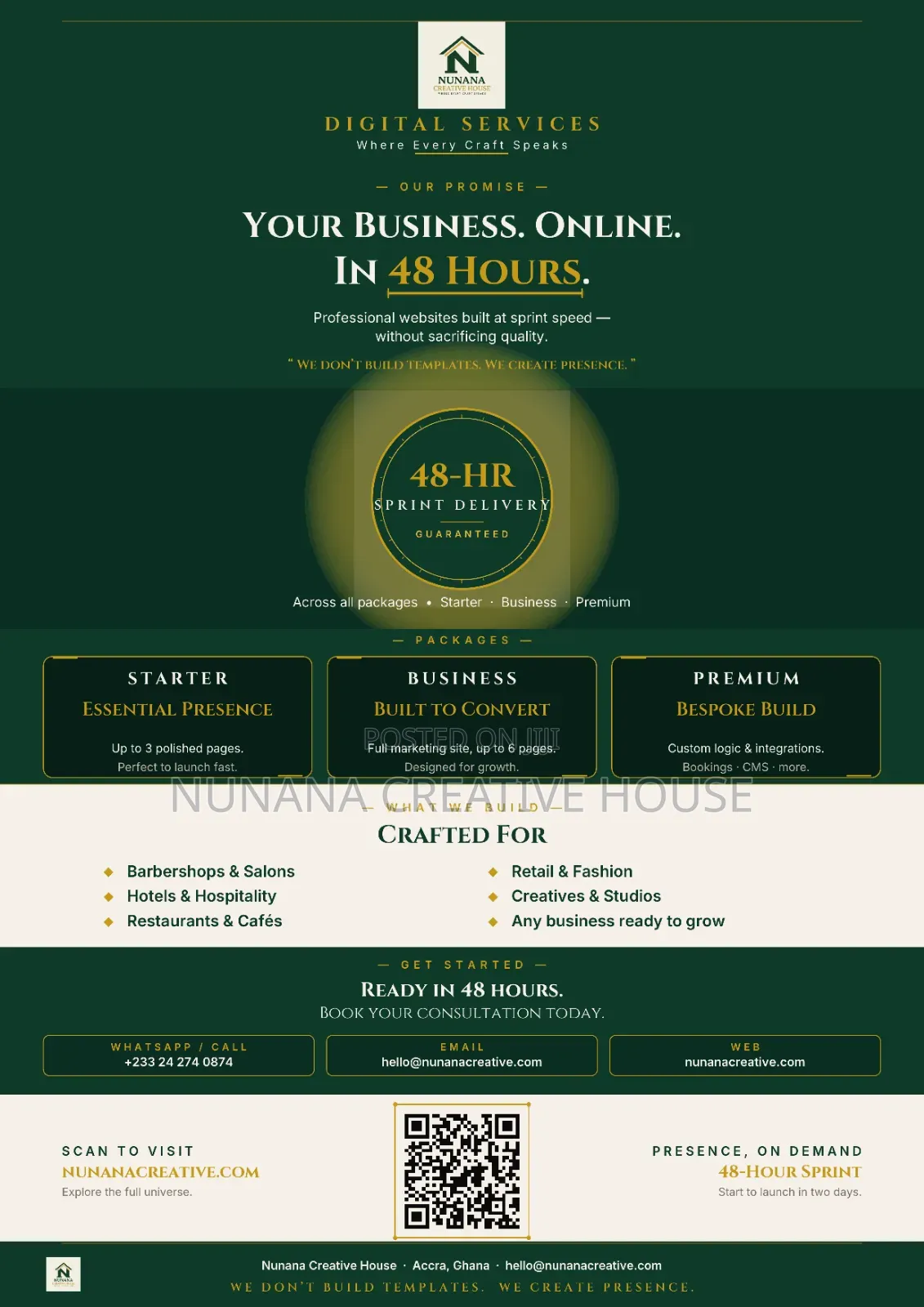 Get Your Business Online in 48 Hours