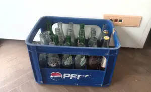 Empty Pepsi, Coke, Sprite Bottles